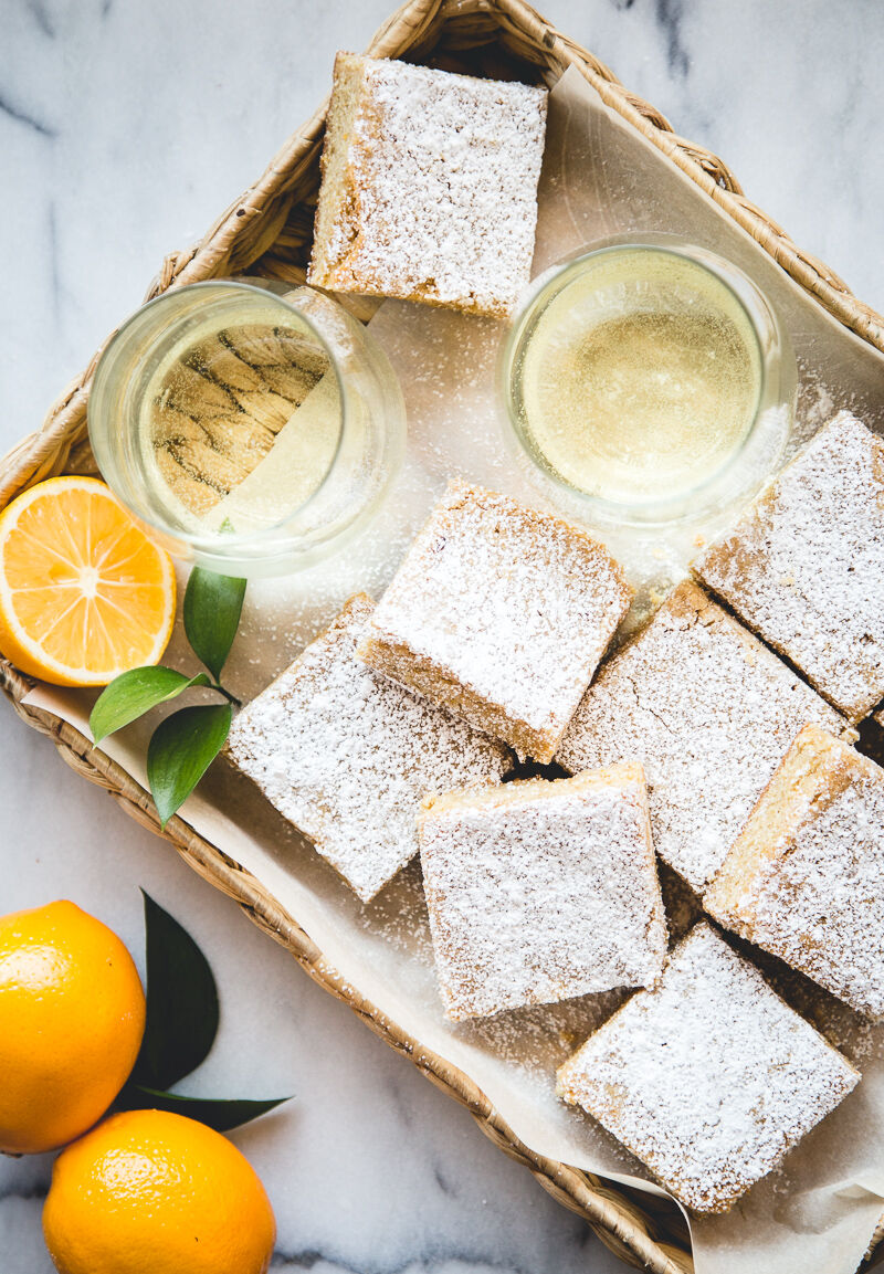 Meyer Lemon Blondies